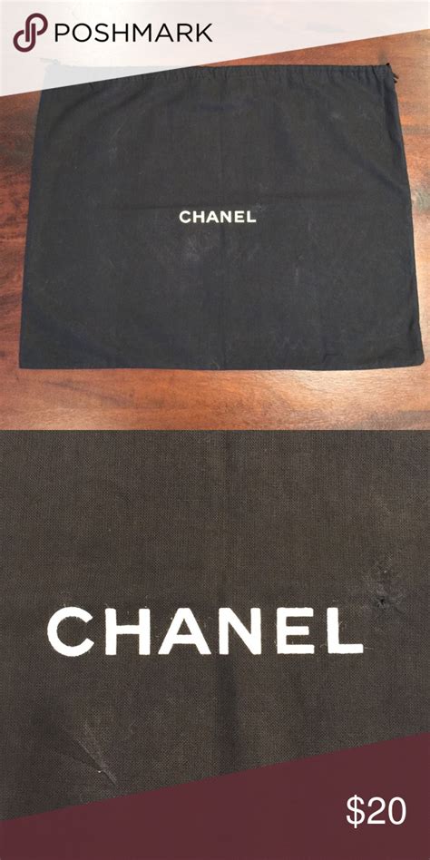 chanel dust bag white or black|how to authenticate Chanel bag.